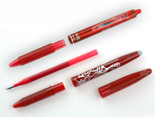 Recarga esferografica pilot frixion ball clicker vermelho caixa de 3 unidades , Pilot , 54975 , 4902505356063